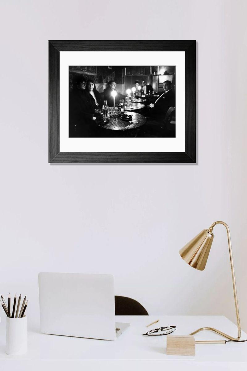 Shown hanging in a room: Modern 14"x12" (36x31cm)