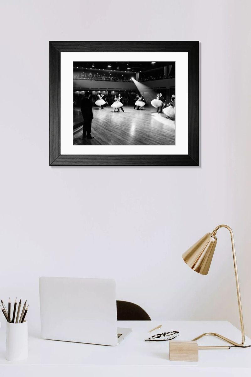 Shown hanging in a room: Modern 14"x12" (36x31cm)