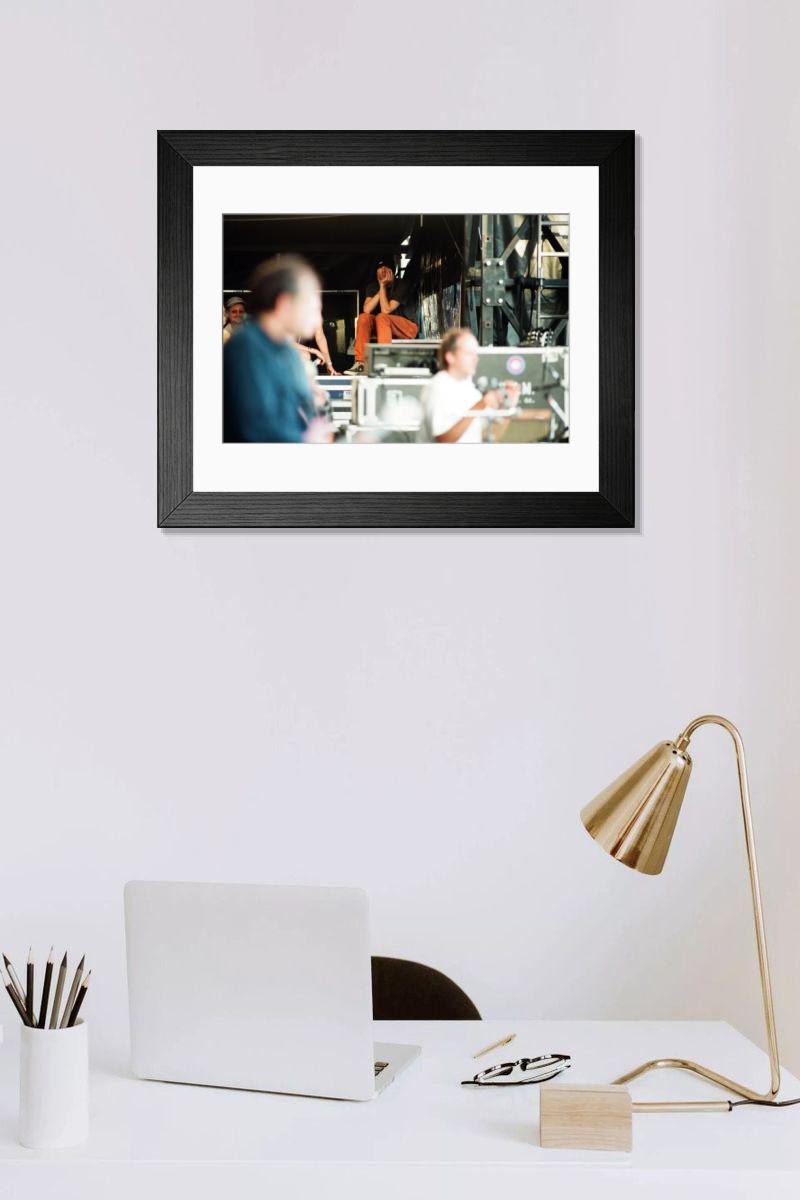Shown hanging in a room: Modern 14"x12" (36x31cm)