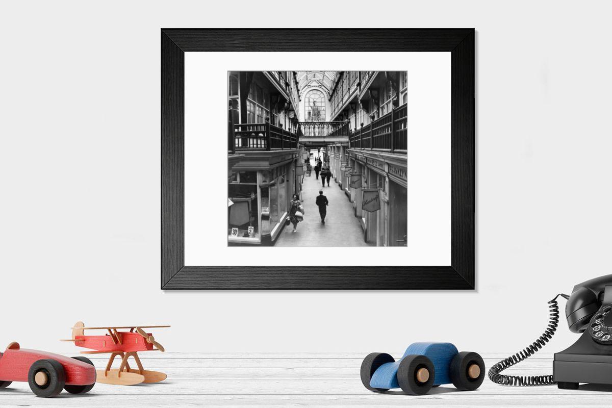Shown hanging in a room: Modern 14"x12" (36x31cm)