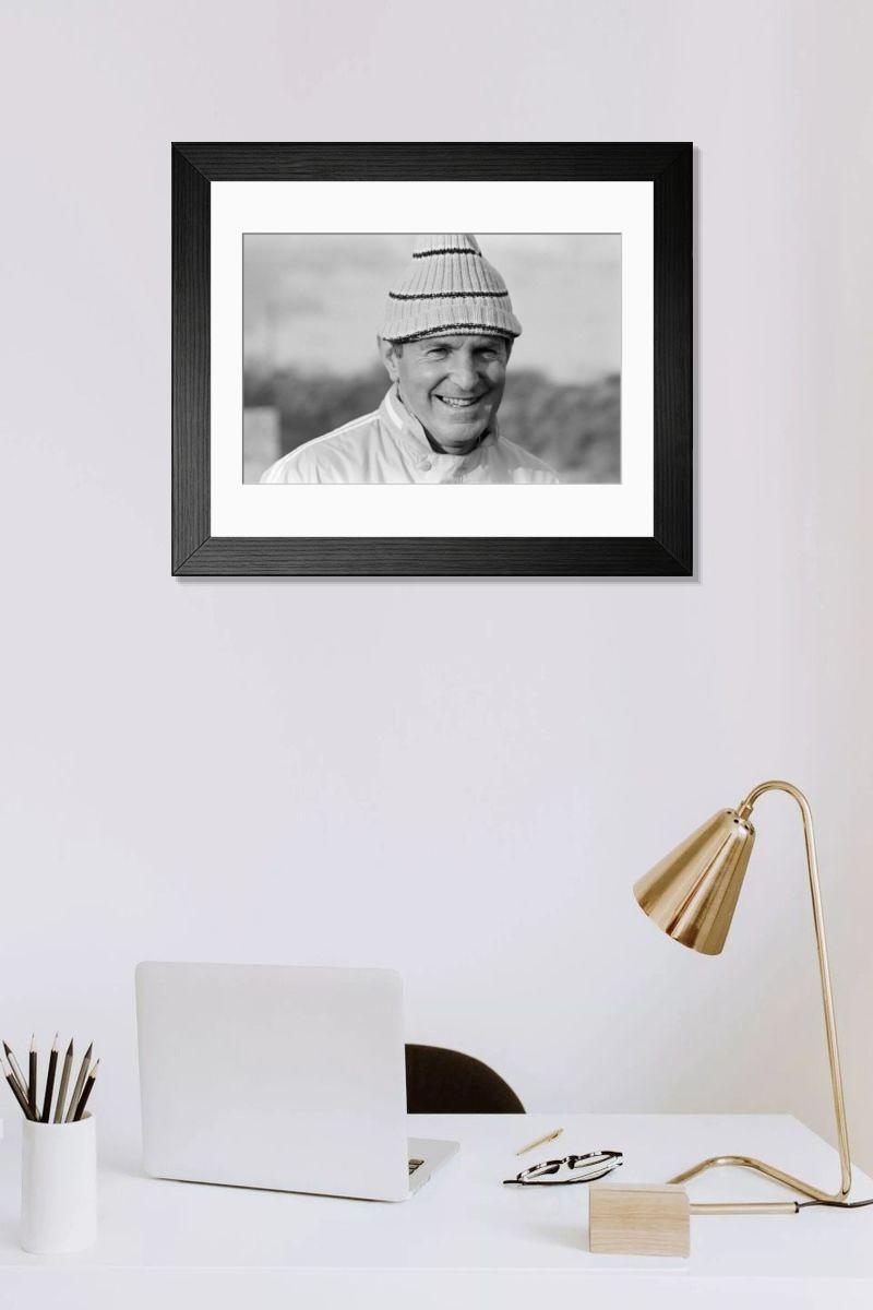 Shown hanging in a room: Modern 14"x12" (36x31cm)