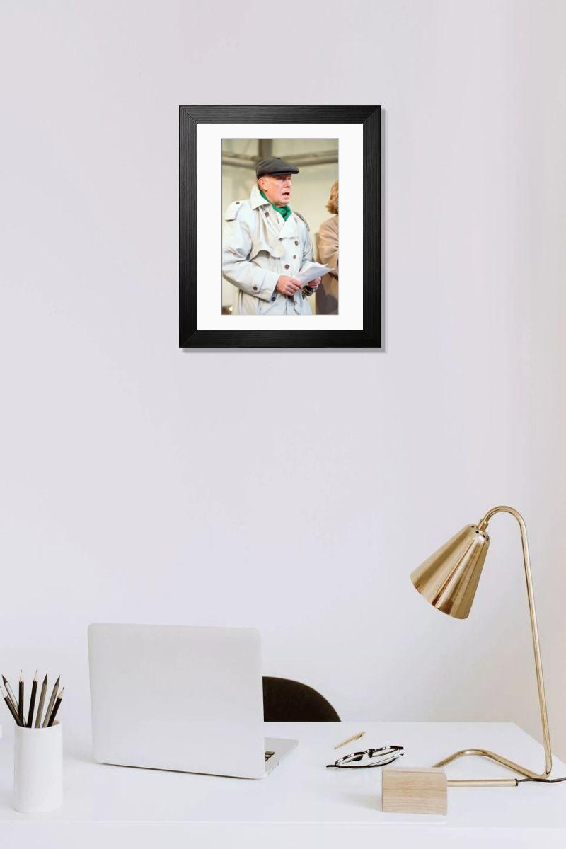 Shown hanging in a room: Modern 14"x12" (36x31cm)