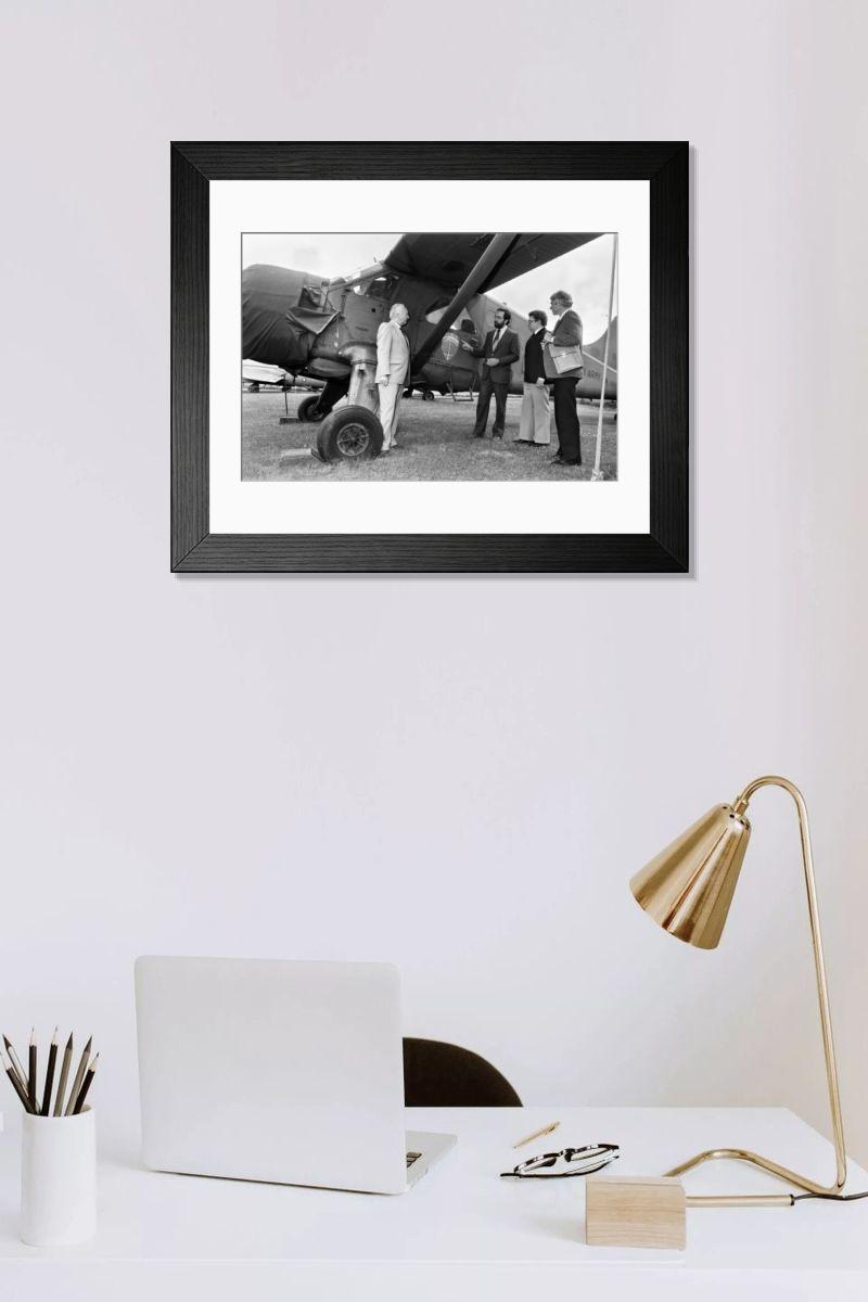 Shown hanging in a room: Modern 14"x12" (36x31cm)