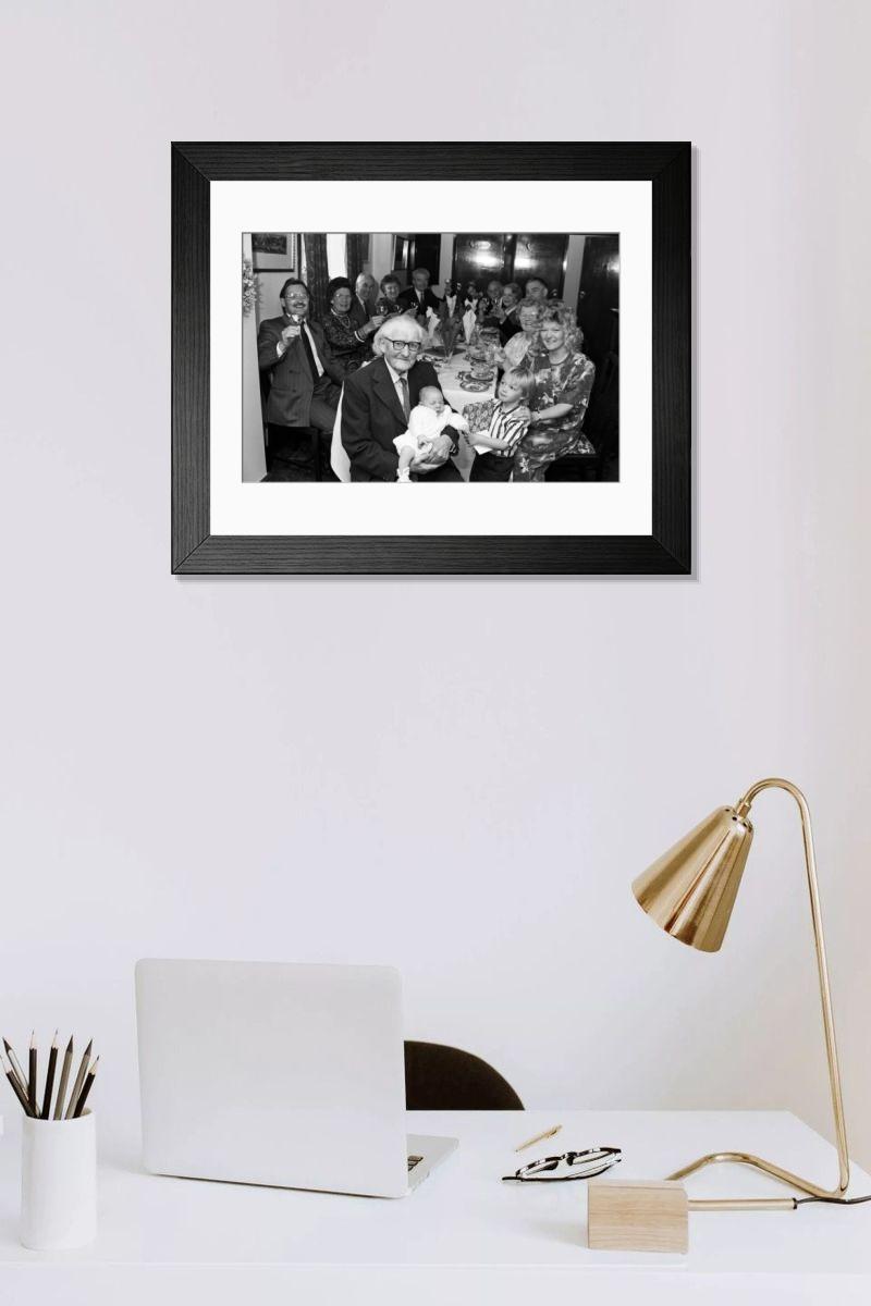 Shown hanging in a room: Modern 14"x12" (36x31cm)