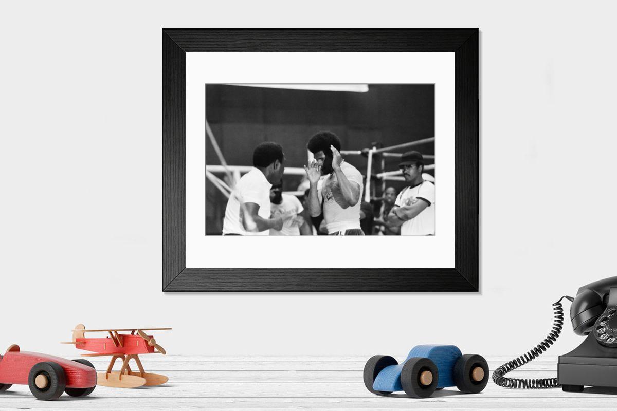 Shown hanging in a room: Modern 14"x12" (36x31cm)