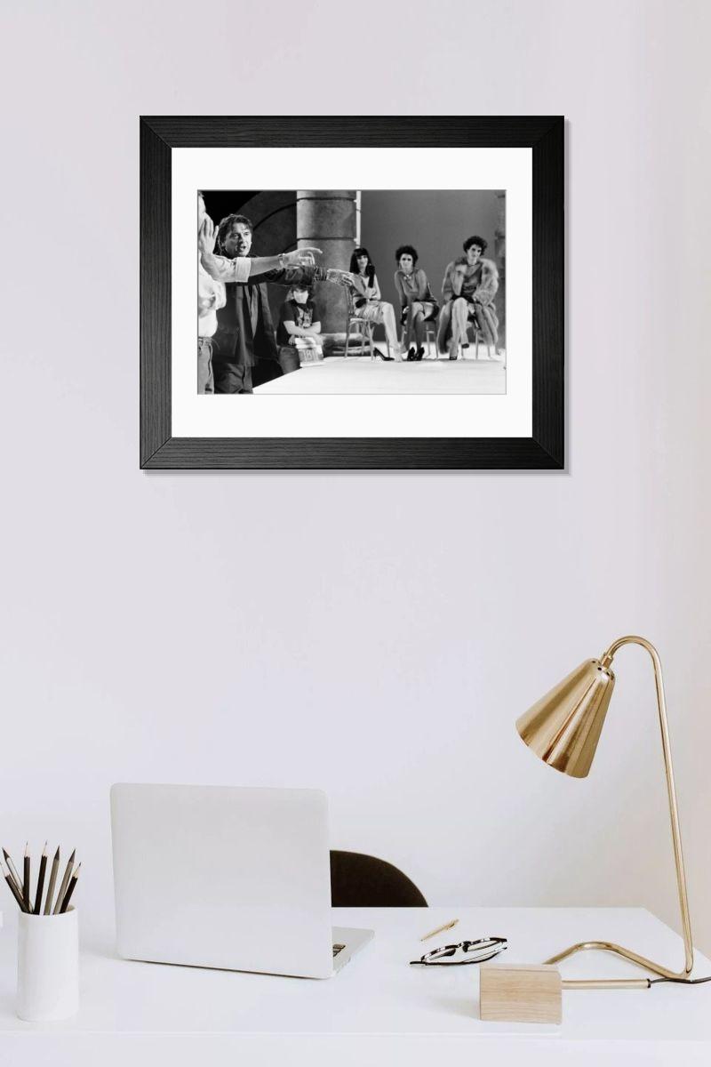 Shown hanging in a room: Modern 14"x12" (36x31cm)