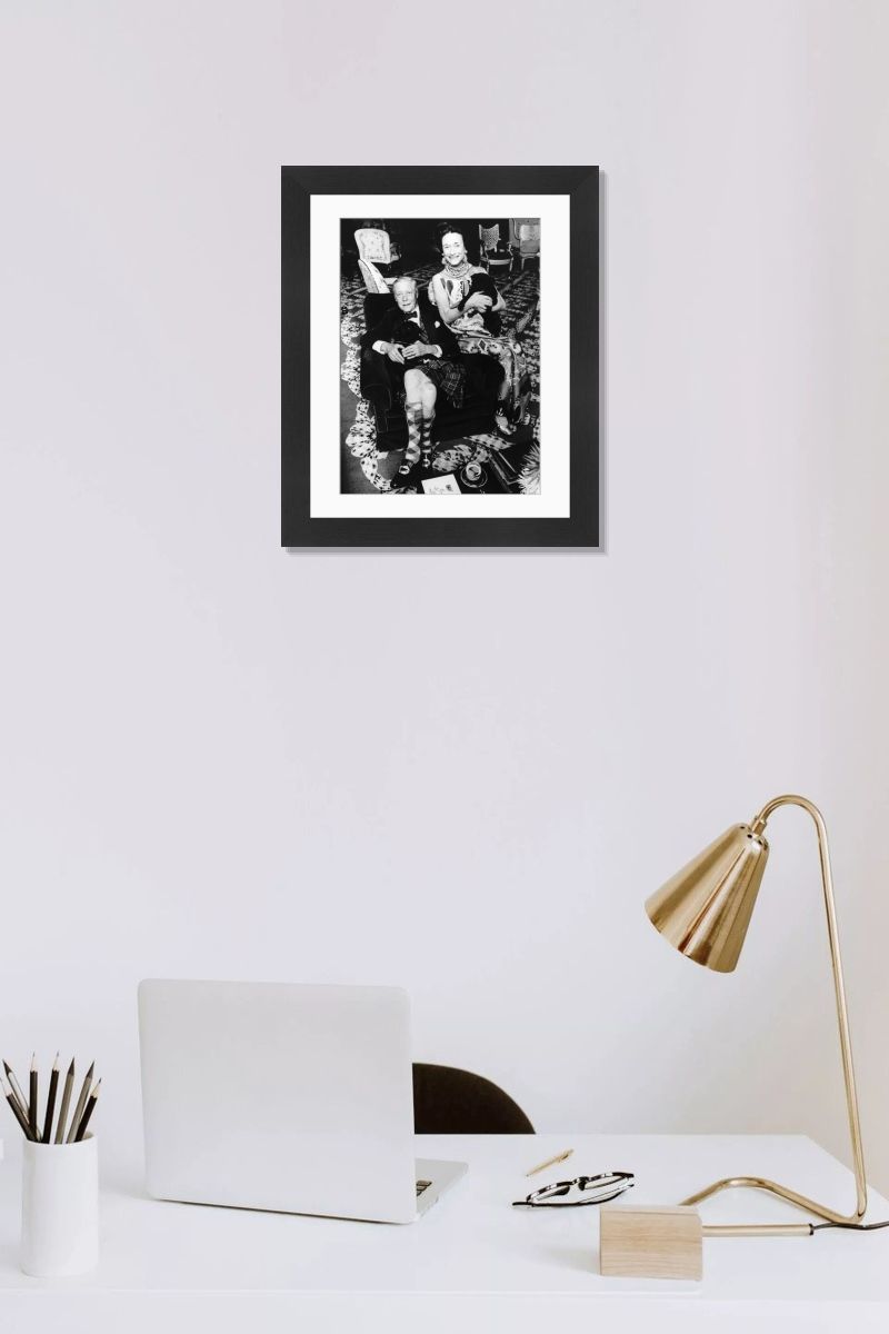 Duke and Duchess of Windsor at Home Print. Art Prints, Posters