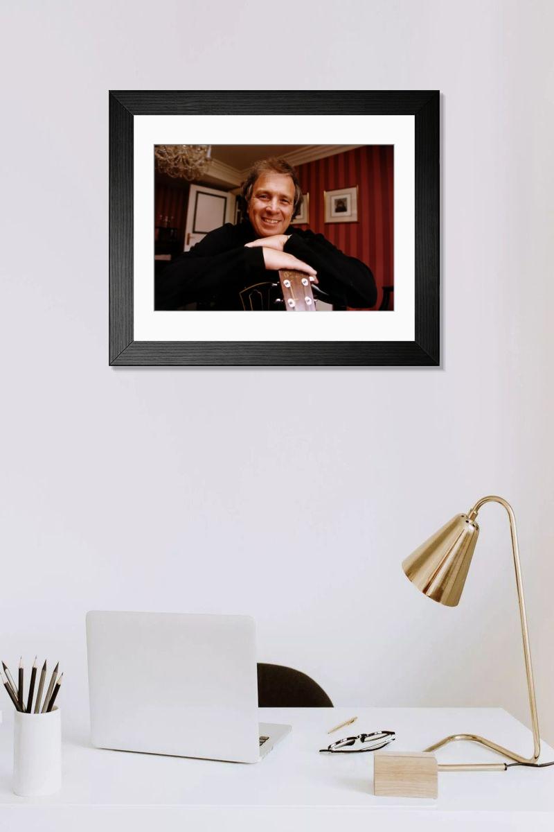 Shown hanging in a room: Modern 14"x12" (36x31cm)
