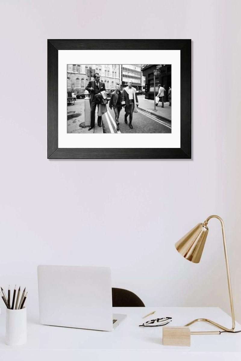 Shown hanging in a room: Modern 14"x12" (36x31cm)