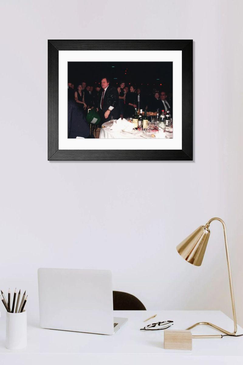 Shown hanging in a room: Modern 14"x12" (36x31cm)