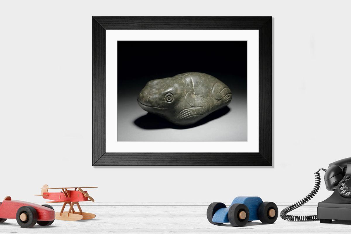 Shown hanging in a room: Modern 14"x12" (36x31cm)