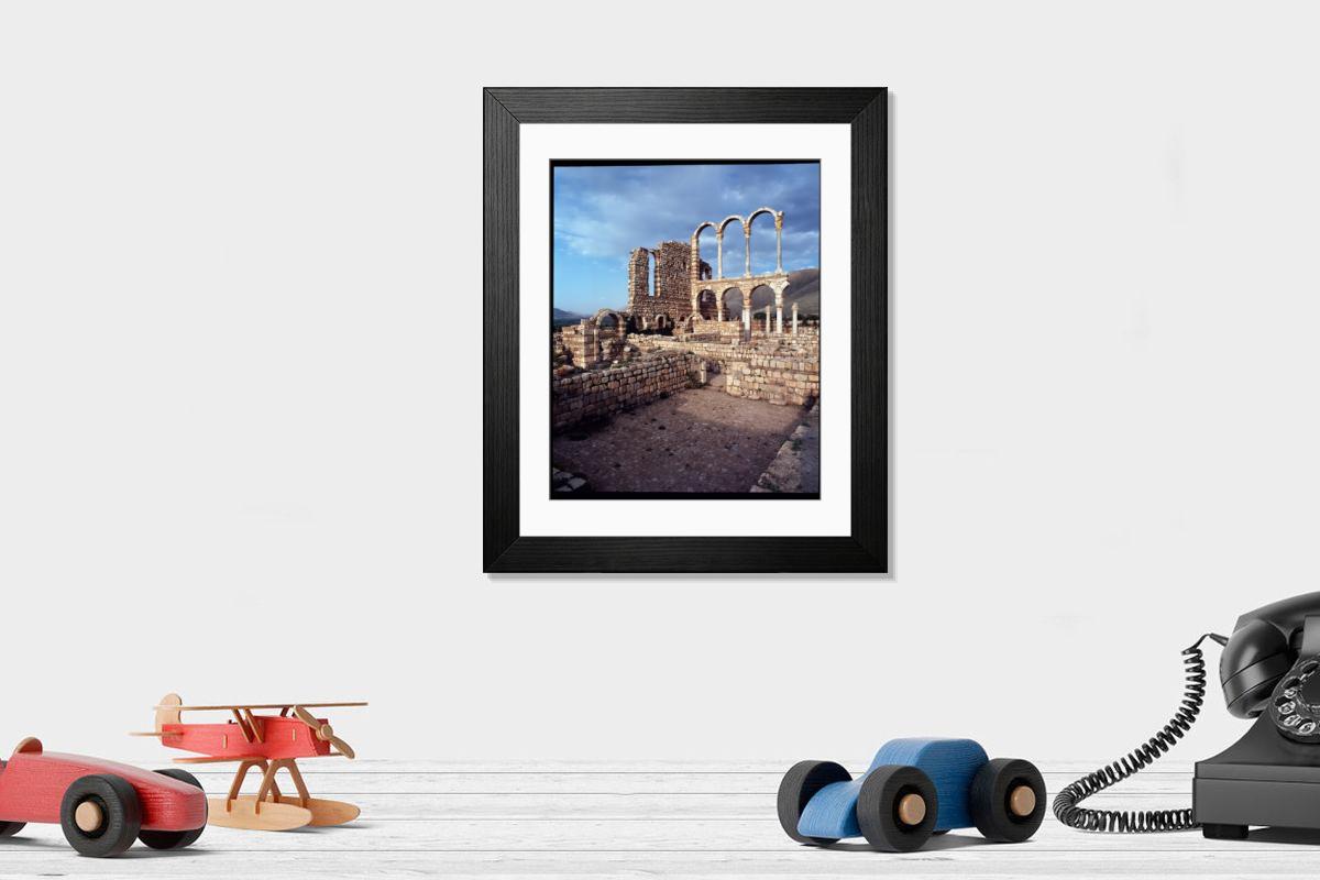Shown hanging in a room: Modern 14"x12" (36x31cm)