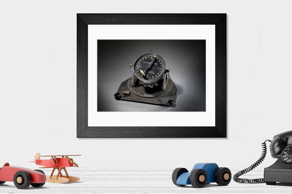Shown hanging in a room: Modern 14"x12" (36x31cm)