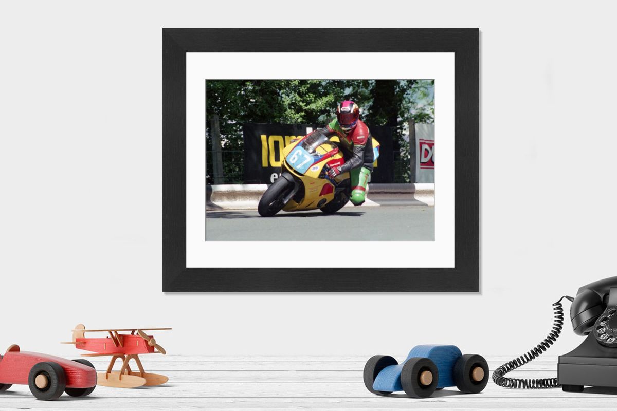 2002 Junior 600 TT Ramsey Hairpin Print. Art Prints, Posters