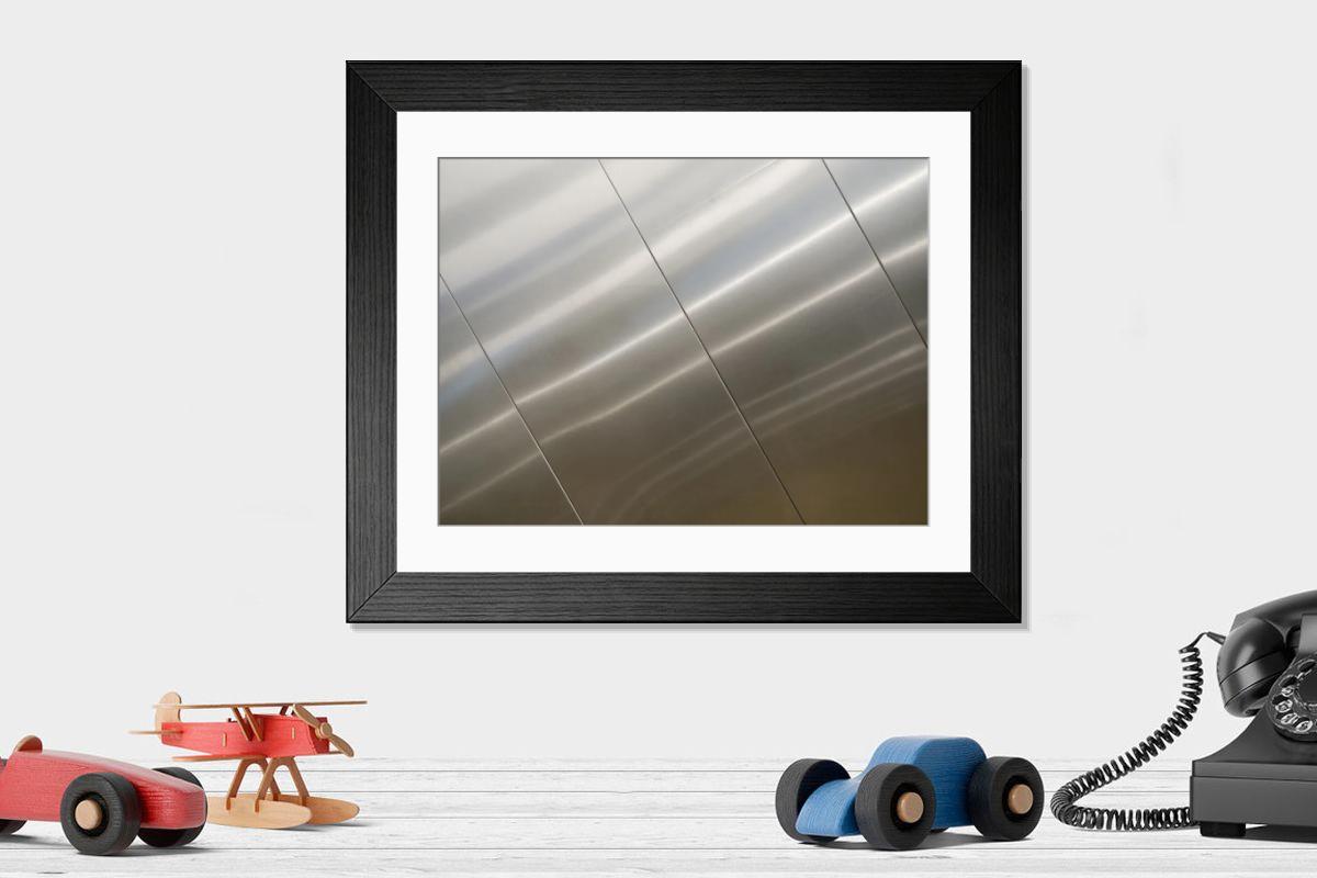Shown hanging in a room: Modern 14"x12" (36x31cm)