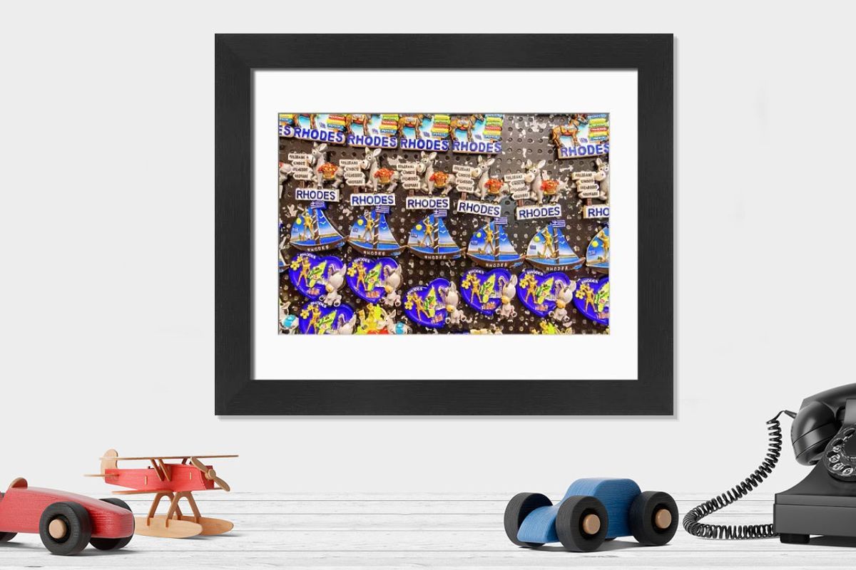 LE DOUBS フランス ドゥ県 写真集 風景 箱ケース アート 1990年 Souvenirs Print, Lindos, Rhodes, Greece. Art Prints, Posters