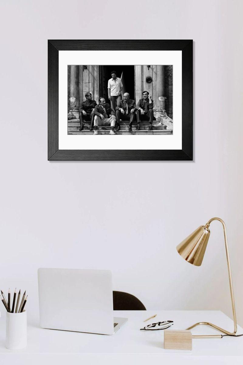 Shown hanging in a room: Modern 14"x12" (36x31cm)