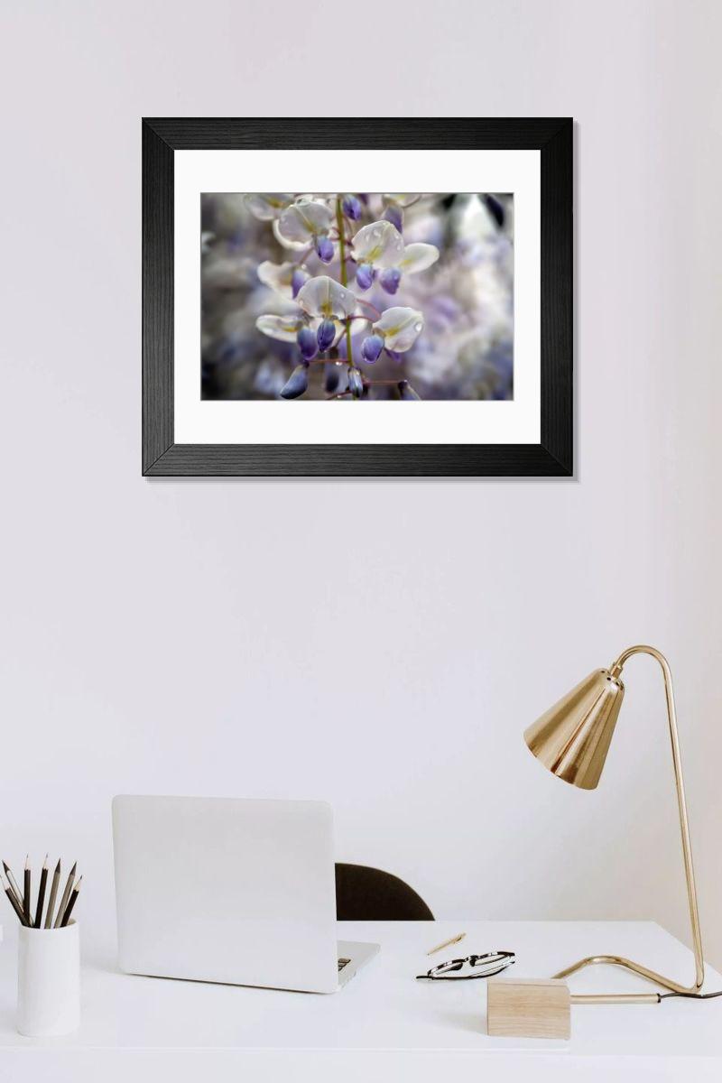 Shown hanging in a room: Modern 14"x12" (36x31cm)