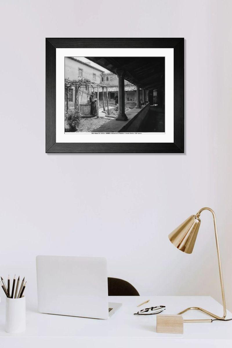 Shown hanging in a room: Modern 14"x12" (36x31cm)