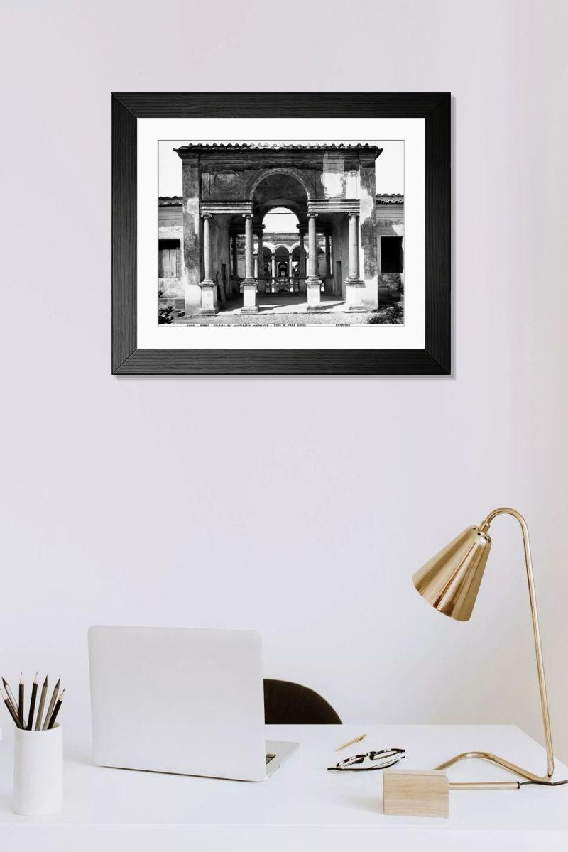 Shown hanging in a room: Modern 14"x12" (36x31cm)