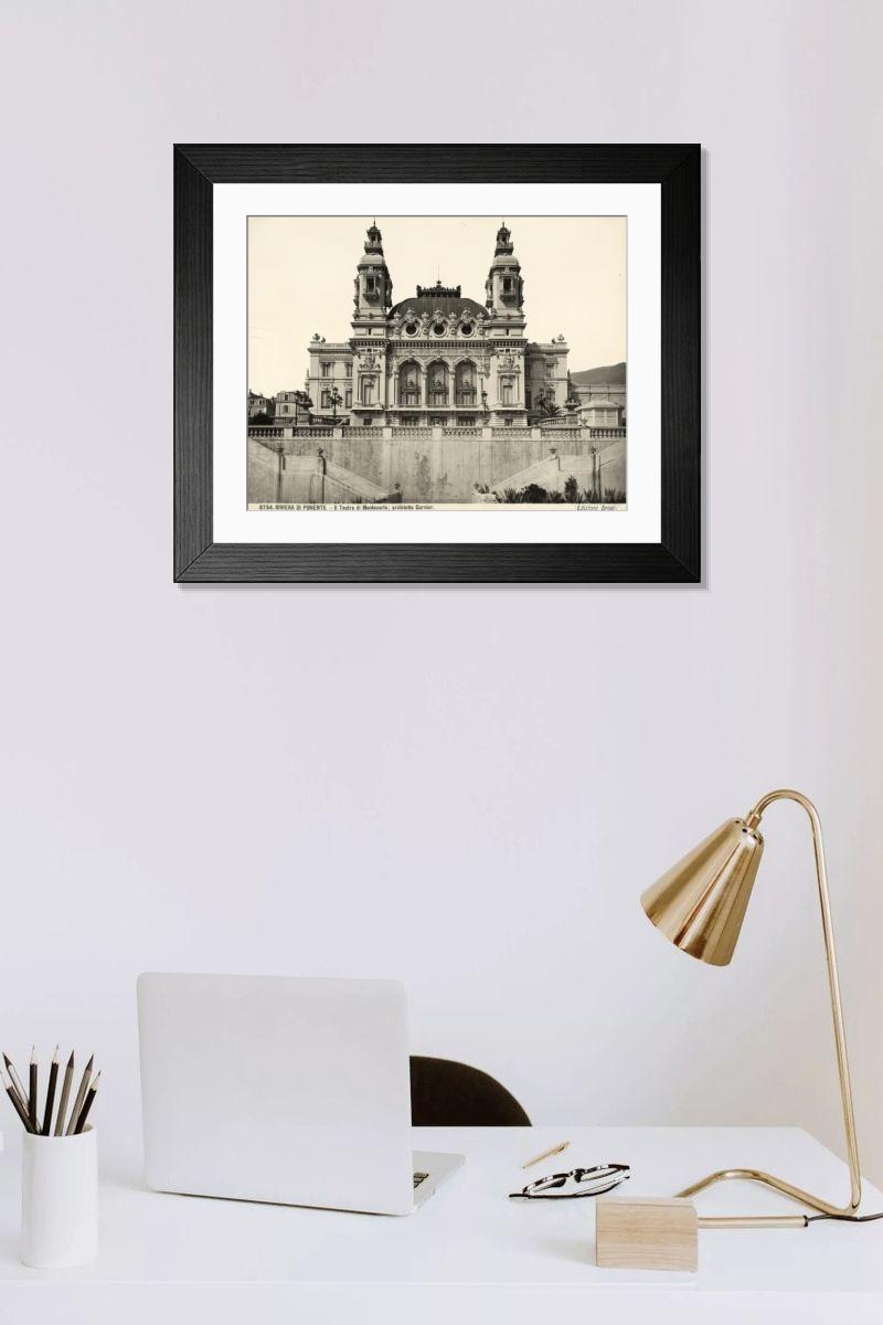 Shown hanging in a room: Modern 14"x12" (36x31cm)