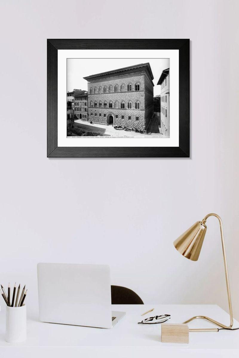 Shown hanging in a room: Modern 14"x12" (36x31cm)