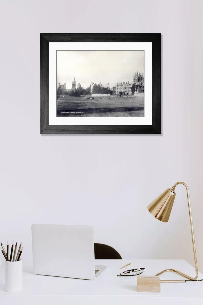 Shown hanging in a room: Modern 14"x12" (36x31cm)