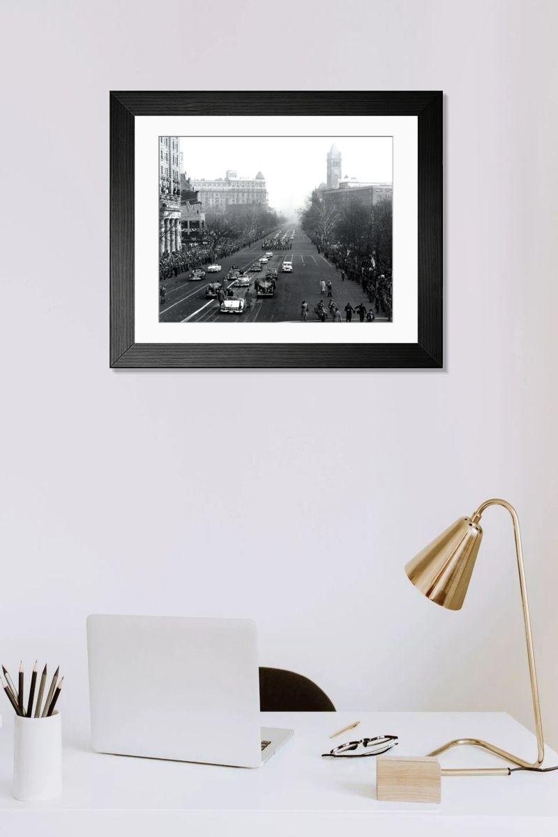 Shown hanging in a room: Modern 14"x12" (36x31cm)