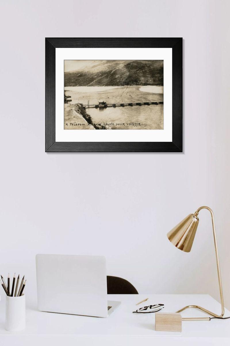 Shown hanging in a room: Modern 14"x12" (36x31cm)