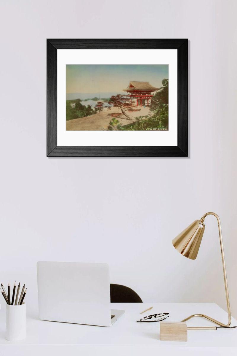Shown hanging in a room: Modern 14"x12" (36x31cm)
