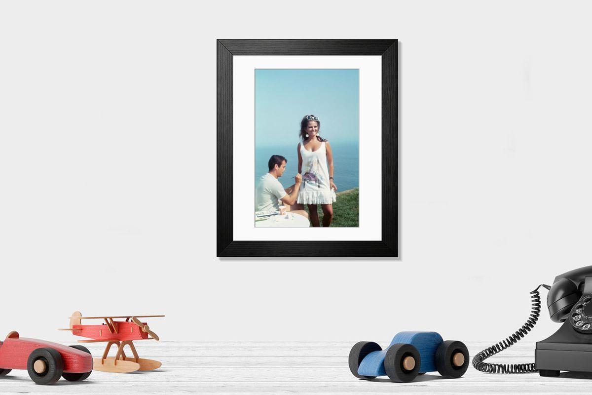 Tony Curtis Painting Dress Print | Fine Art Storehouse