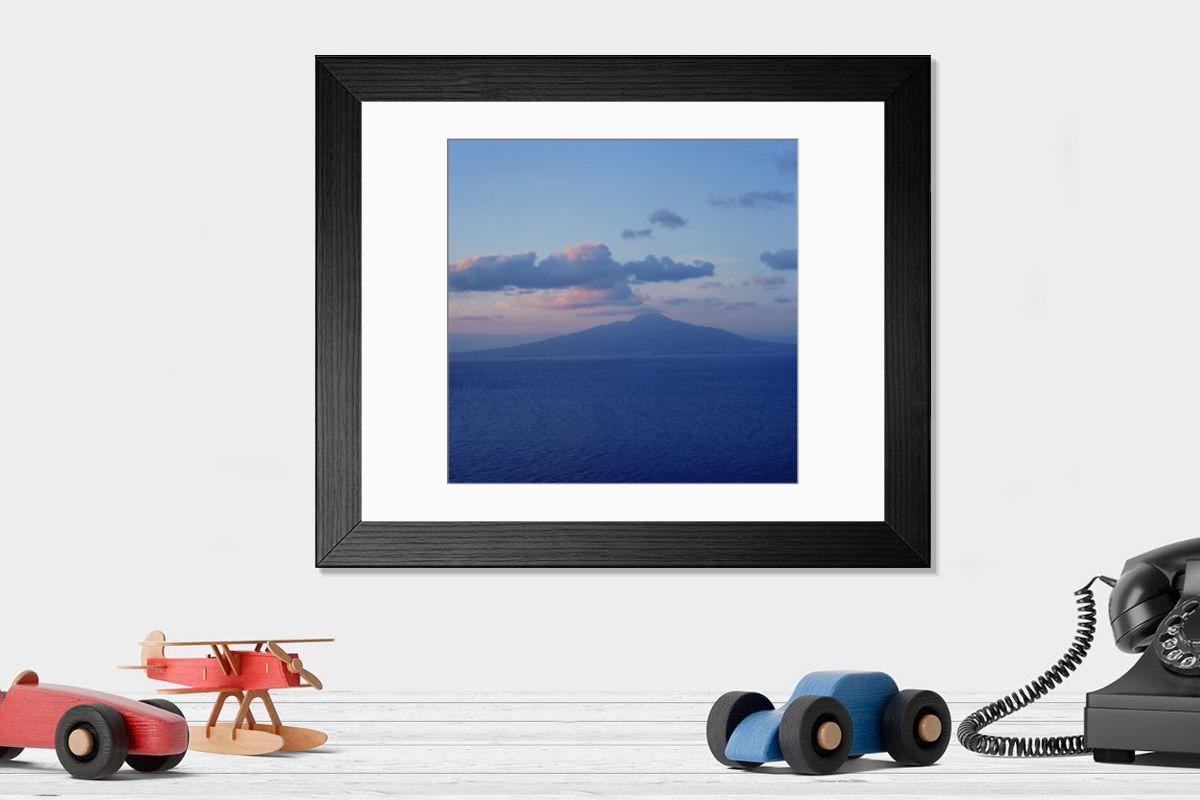 Shown hanging in a room: Modern 14"x12" (36x31cm)