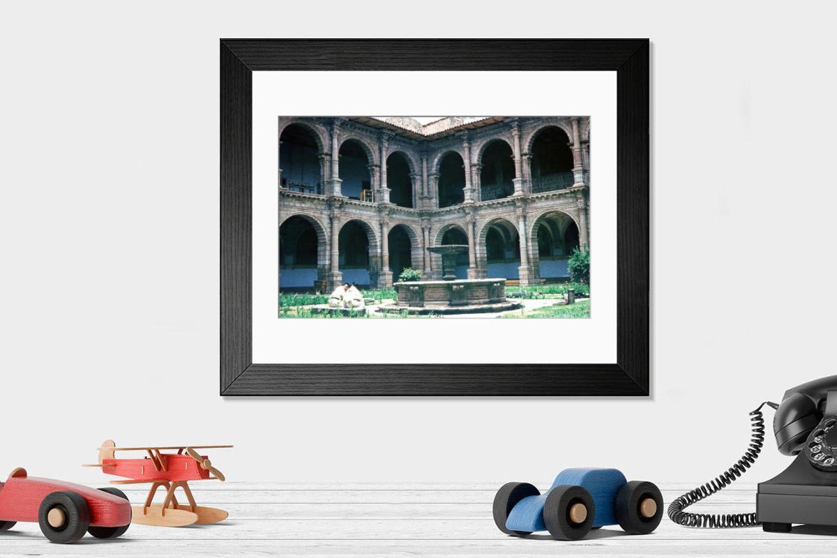 Shown hanging in a room: Modern 14"x12" (36x31cm)