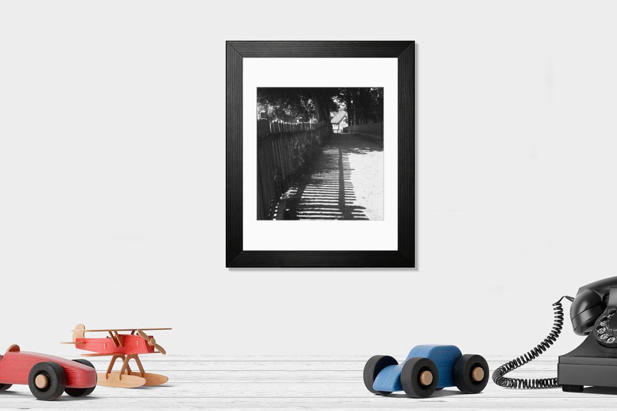 Shown hanging in a room: Modern 14"x12" (36x31cm)