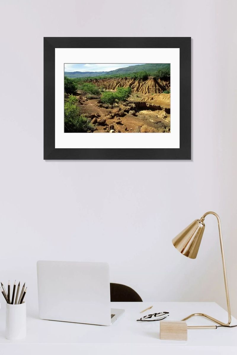 SuperStock Print: KwaZulu Natal Soil Erosion, South Africa. Art