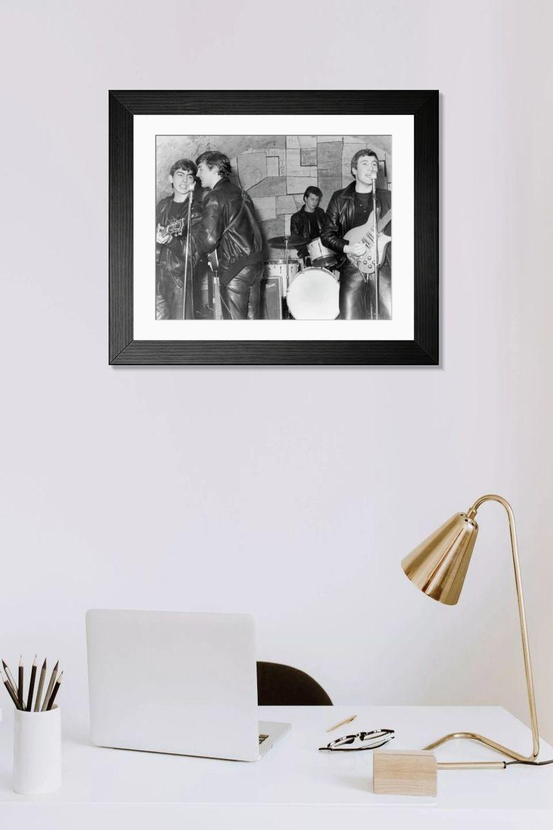 The Beatles at Cavern Club Print - February 1961. Art Prints 