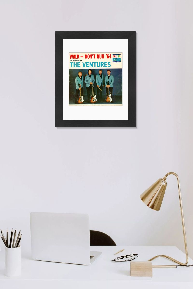 The Ventures Walk Don't Run -- 64 Print, July 11, 1964. Art Prints