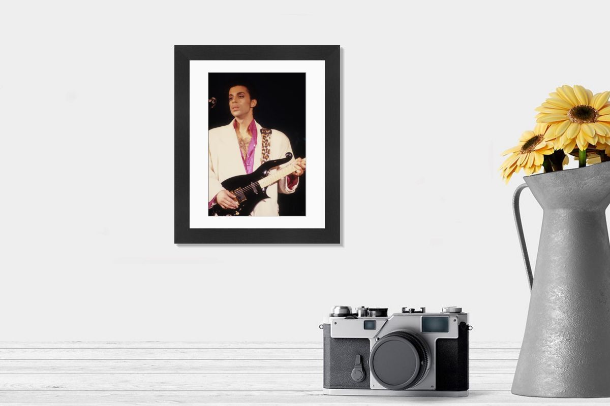 Prince Performs at First Avenue Print, 1986. Art Prints, Posters