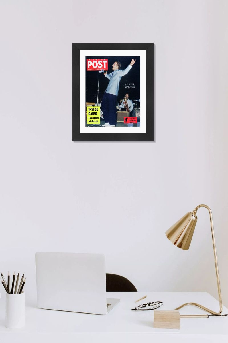Fine Art Storehouse Print: Pat Boone, 17th December 1956. Art