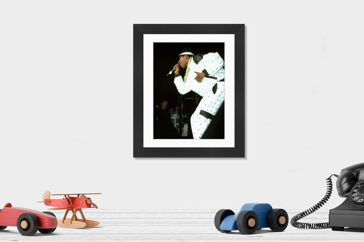 LL Cool J Performing Boombox Print circa 1988. Art Prints, Posters