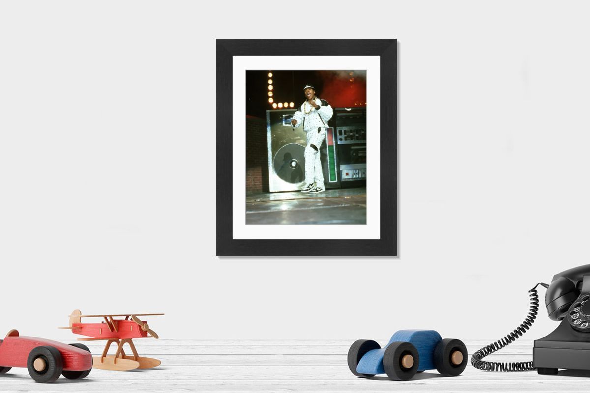 LL Cool J Performing Boombox Print circa 1988. Art Prints, Posters