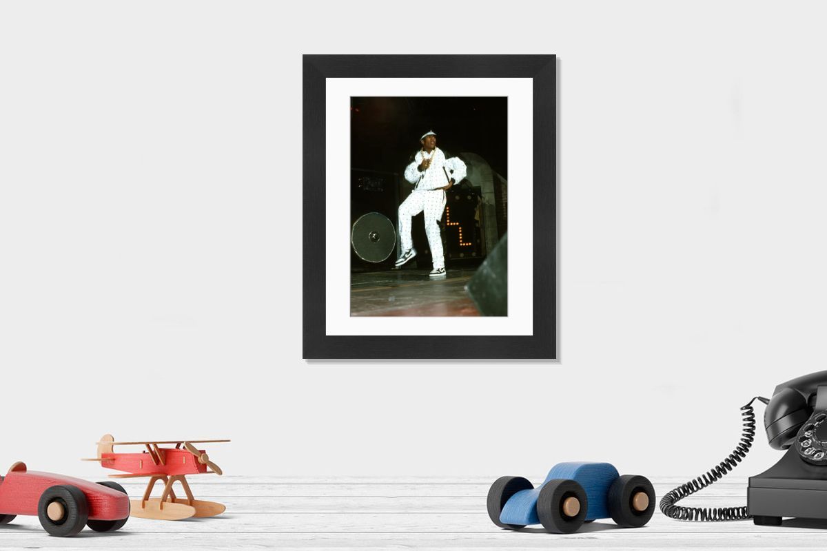 LL Cool J Performing Boombox Print circa 1988. Art Prints, Posters