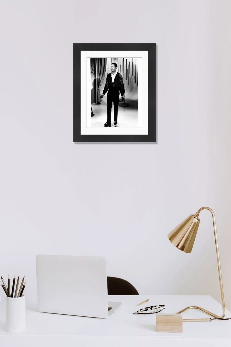Sam Cooke Performing on TV circa 1960 Print. Art Prints, Posters