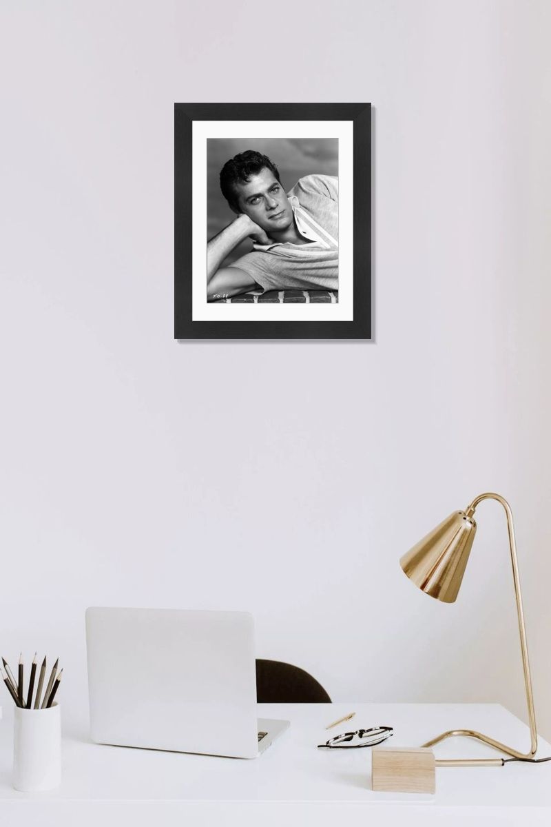 1957 Tony Curtis Portrait Print. Art Prints, Posters & Puzzles