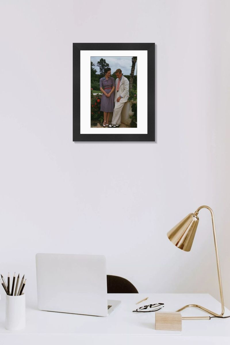 Duke and Duchess of Windsor Nassau Print circa 1940. Art Prints