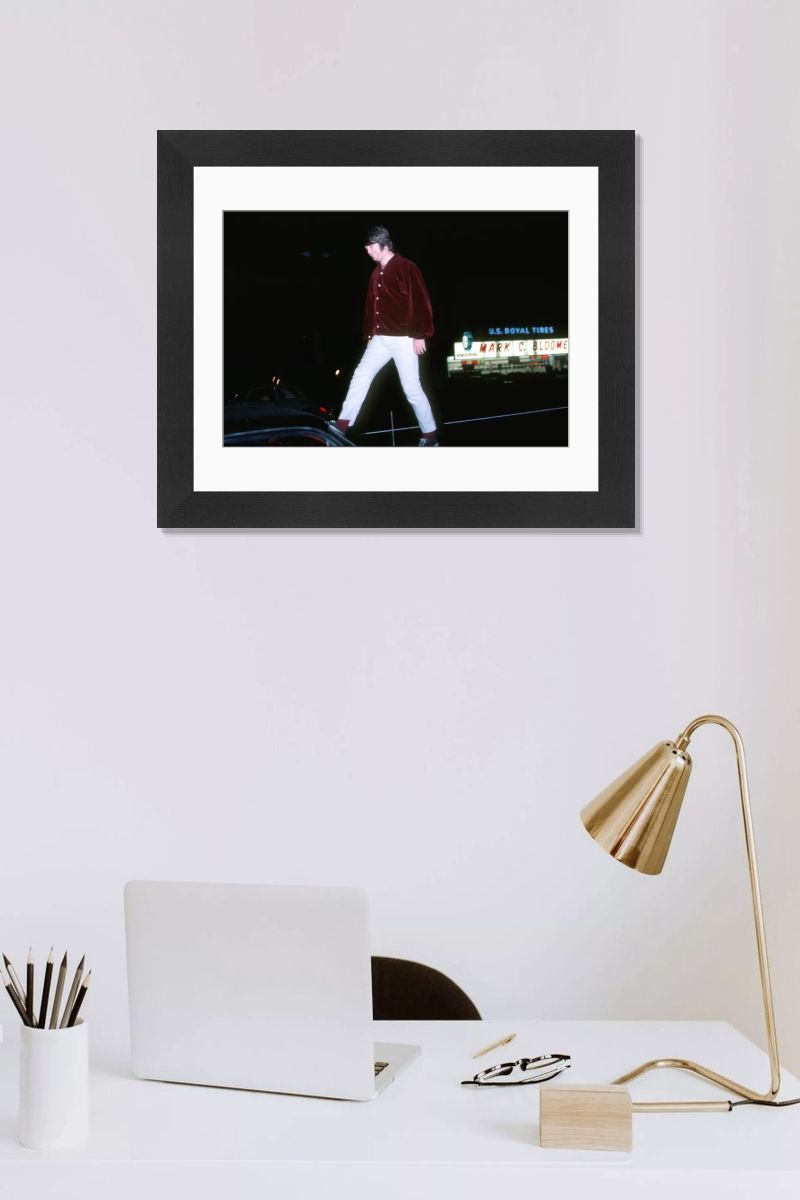Brian Wilson on Sunset Boulevard Print, 1966. Art Prints, Posters
