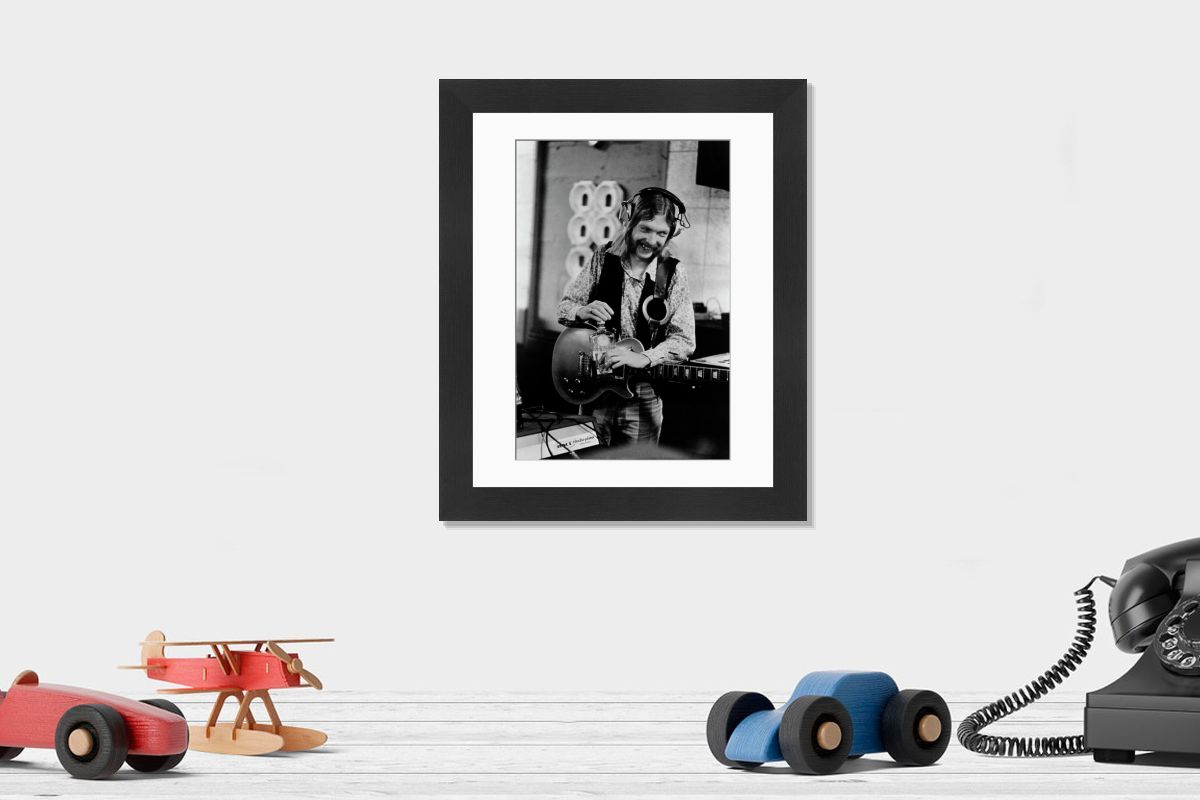 Duane Allman at Muscle Shoals Studios Print, 1969. Art Prints