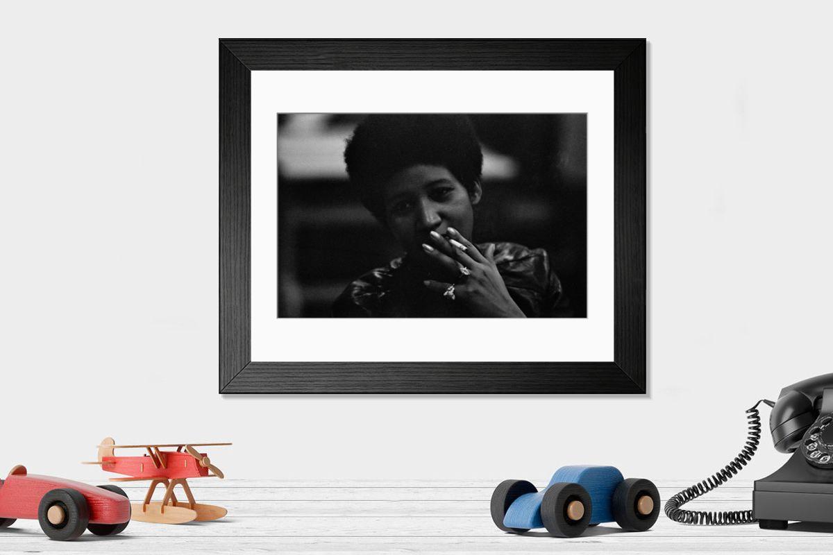 Print of Aretha Franklin at Criteria Recording Studios, Miami