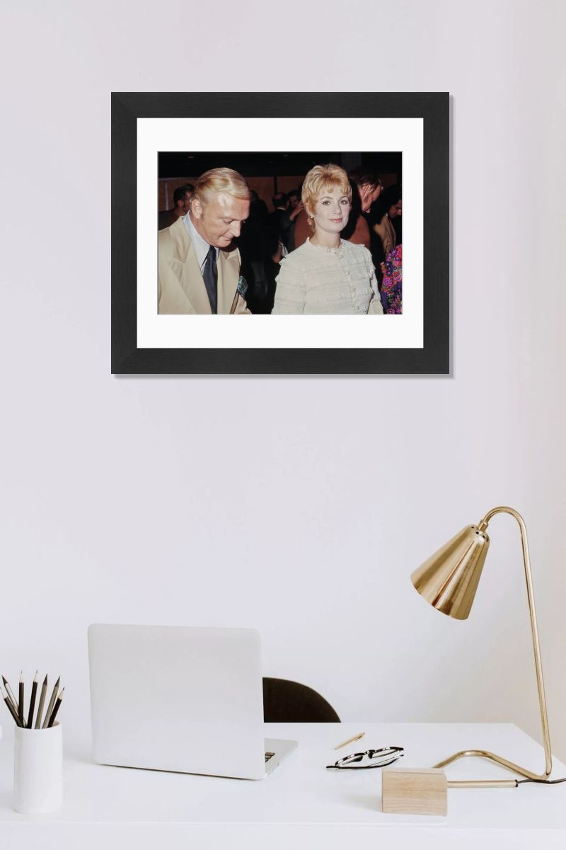 Jack Cassidy and Shirley Jones Print, October 1971. Art Prints