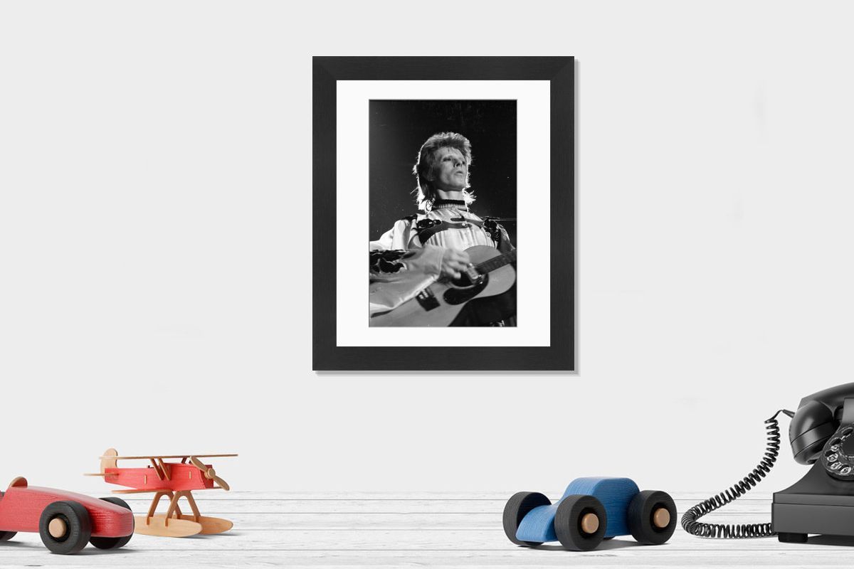 David Bowie Ziggy Stardust Era Print - Los Angeles 1973. Art